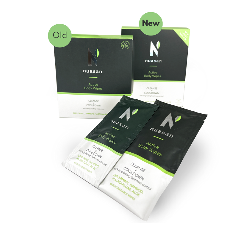 Nuasan Active Body Wipes