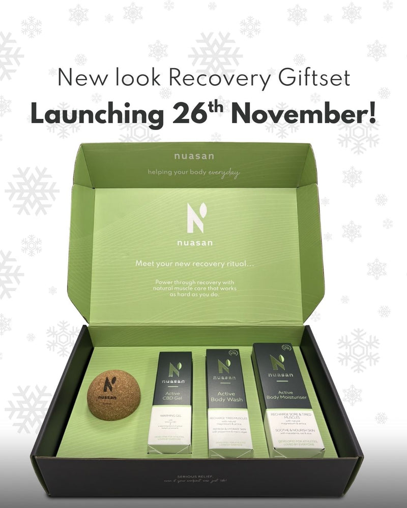 Nuasan Recovery Giftset: Launching 26th November